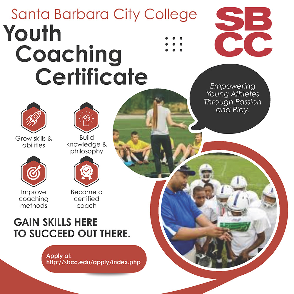 Informational flyer on SBCC's coaching certificate program - click for PDF
